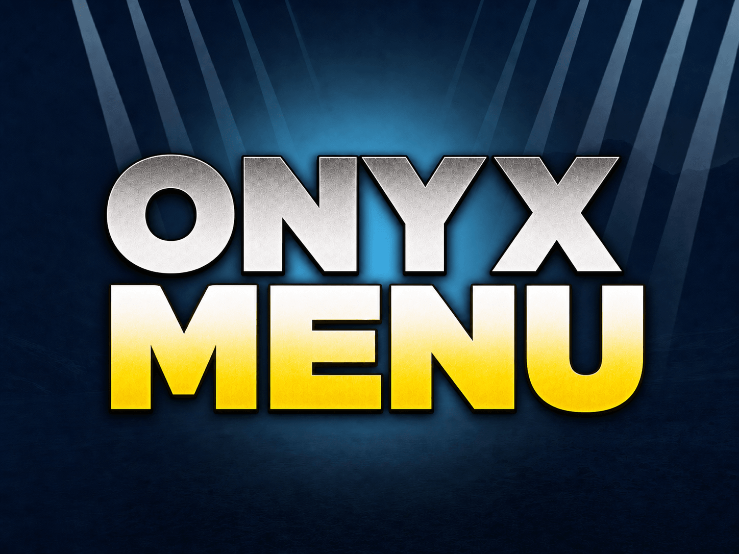 onyx menu artwork